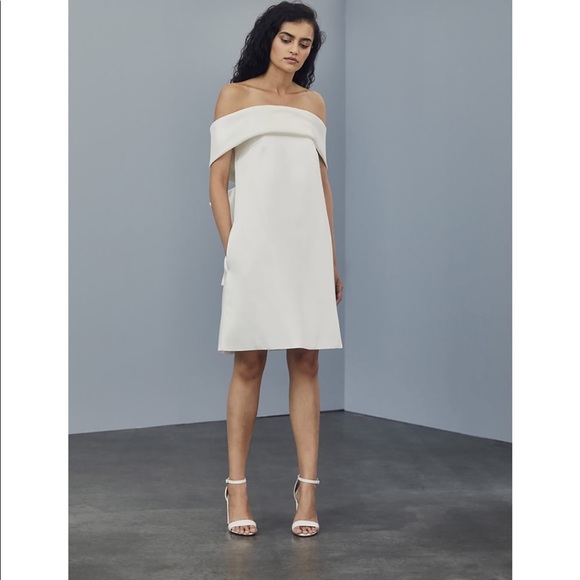 Amsale bow back Alix dress - Picture 2 of 11